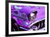 Classic car: Chevrolet with flaming hood-Bill Bachmann-Framed Photographic Print