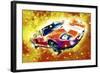 Classic Car Ford GT V-Fernando Palma-Framed Giclee Print