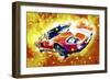 Classic Car Ford GT V-Fernando Palma-Framed Giclee Print