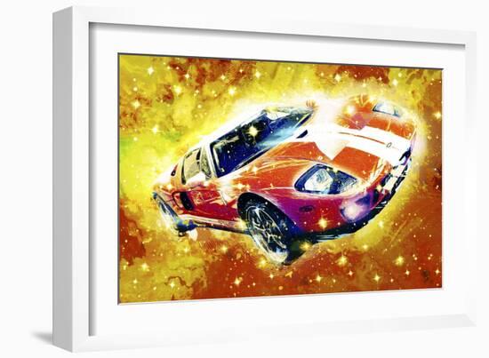 Classic Car Ford GT V-Fernando Palma-Framed Giclee Print