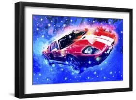 Classic Car Ford GT VI-Fernando Palma-Framed Giclee Print