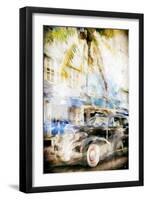 Classic Car - In the Style of Oil Painting-Philippe Hugonnard-Framed Giclee Print