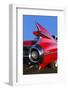 Classic car, Motor Vu Drive In, Dallas, Oregon, USA-Christian Heeb-Framed Photographic Print