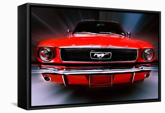 Classic Car-Nathan Wright-Framed Stretched Canvas