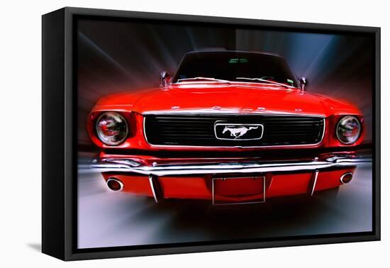 Classic Car-Nathan Wright-Framed Stretched Canvas