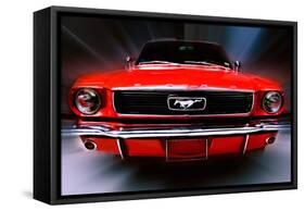 Classic Car-Nathan Wright-Framed Stretched Canvas