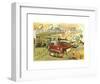 Classic Cars 3-Carlos Casamayor-Framed Art Print