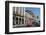 Classic Cars and Taxis on Street in Downtown, Havana, Cuba-Bill Bachmann-Framed Photographic Print