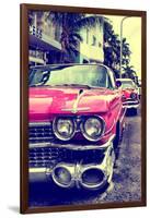 Classic Cars of Miami Beach-Philippe Hugonnard-Framed Photographic Print