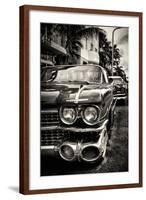 Classic Cars of Miami Beach-Philippe Hugonnard-Framed Photographic Print