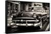 Classic Cars of Miami Beach-Philippe Hugonnard-Framed Stretched Canvas