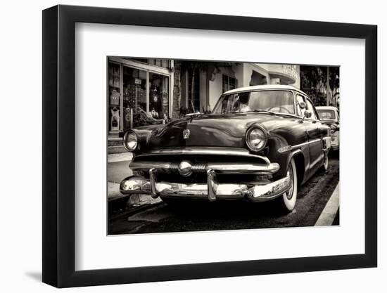 Classic Cars of Miami Beach-Philippe Hugonnard-Framed Photographic Print