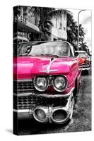 Classic Cars of Miami Beach-Philippe Hugonnard-Stretched Canvas