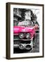 Classic Cars of Miami Beach-Philippe Hugonnard-Framed Premium Photographic Print