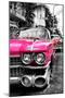 Classic Cars of Miami Beach-Philippe Hugonnard-Mounted Premium Photographic Print