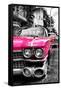 Classic Cars of Miami Beach-Philippe Hugonnard-Framed Stretched Canvas