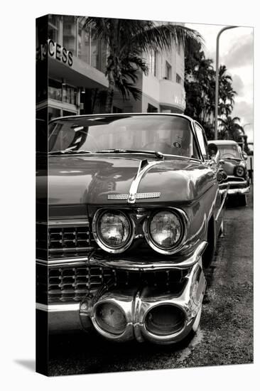 Classic Cars of Miami Beach-Philippe Hugonnard-Stretched Canvas