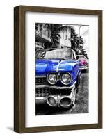 Classic Cars of Miami Beach-Philippe Hugonnard-Framed Photographic Print