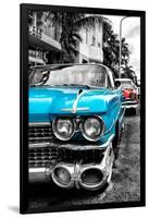 Classic Cars of Miami Beach-Philippe Hugonnard-Framed Photographic Print