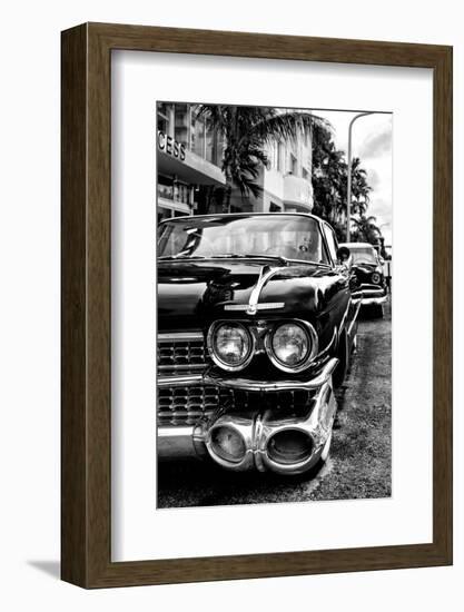 Classic Cars of Miami Beach-Philippe Hugonnard-Framed Photographic Print