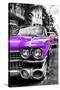 Classic Cars of Miami Beach-Philippe Hugonnard-Stretched Canvas