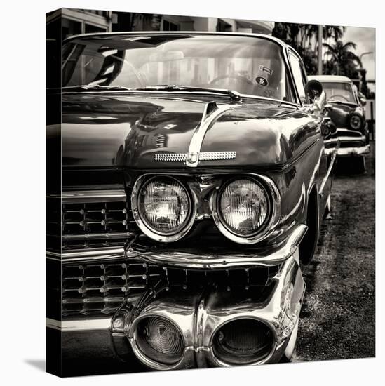 Classic Cars of Miami Beach-Philippe Hugonnard-Stretched Canvas