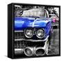 Classic Cars of Miami Beach-Philippe Hugonnard-Framed Stretched Canvas