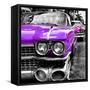 Classic Cars of Miami Beach-Philippe Hugonnard-Framed Stretched Canvas