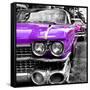 Classic Cars of Miami Beach-Philippe Hugonnard-Framed Stretched Canvas