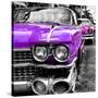 Classic Cars of Miami Beach-Philippe Hugonnard-Stretched Canvas