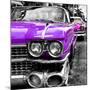 Classic Cars of Miami Beach-Philippe Hugonnard-Mounted Photographic Print