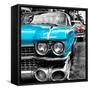 Classic Cars of Miami Beach-Philippe Hugonnard-Framed Stretched Canvas