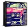 Classic Cars of Miami Beach-Philippe Hugonnard-Framed Stretched Canvas