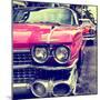 Classic Cars of Miami Beach-Philippe Hugonnard-Mounted Premium Photographic Print