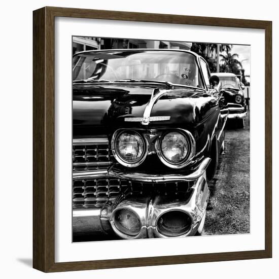 Classic Cars of Miami Beach-Philippe Hugonnard-Framed Photographic Print