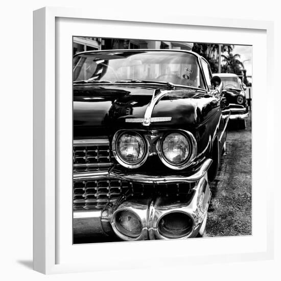 Classic Cars of Miami Beach-Philippe Hugonnard-Framed Photographic Print