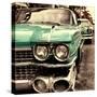 Classic Cars of Miami Beach-Philippe Hugonnard-Stretched Canvas