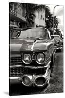 Classic Cars of Miami Beach-Philippe Hugonnard-Stretched Canvas