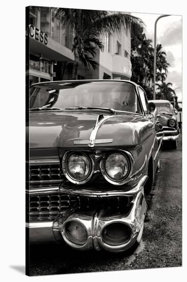 Classic Cars of Miami Beach-Philippe Hugonnard-Stretched Canvas