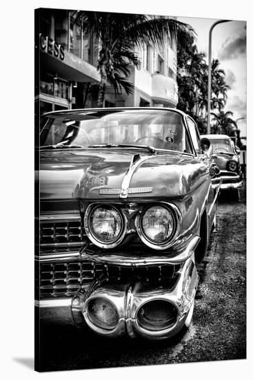 Classic Cars of Miami Beach-Philippe Hugonnard-Stretched Canvas