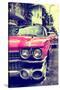 Classic Cars of Miami Beach-Philippe Hugonnard-Stretched Canvas