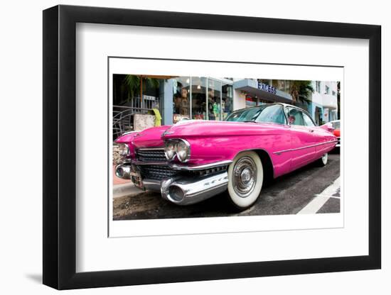 Classic Cars of South Beach - Miami - Florida-Philippe Hugonnard-Framed Photographic Print
