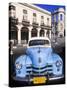 Classic Cars, Old City of Havana, Cuba-Greg Johnston-Stretched Canvas