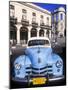 Classic Cars, Old City of Havana, Cuba-Greg Johnston-Mounted Photographic Print