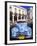 Classic Cars, Old City of Havana, Cuba-Greg Johnston-Framed Photographic Print