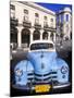 Classic Cars, Old City of Havana, Cuba-Greg Johnston-Mounted Photographic Print