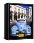 Classic Cars, Old City of Havana, Cuba-Greg Johnston-Framed Stretched Canvas