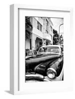 Classic Cars on South Beach - Miami Beach Art Deco Distric - Florida-Philippe Hugonnard-Framed Photographic Print