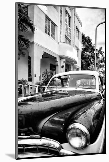 Classic Cars on South Beach - Miami Beach Art Deco Distric - Florida-Philippe Hugonnard-Mounted Photographic Print