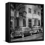 Classic Cars on South Beach - Miami - Florida-Philippe Hugonnard-Framed Stretched Canvas